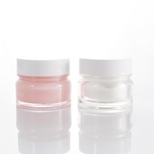 Wholesale Screw Cap 1.69oz 50g Cosmetic Cream Jars Acrylic Plastic Bottle from china suppliers