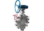 Lug Type Stainless Steel Butterfly Valve Manual Gear Operated Friction Free