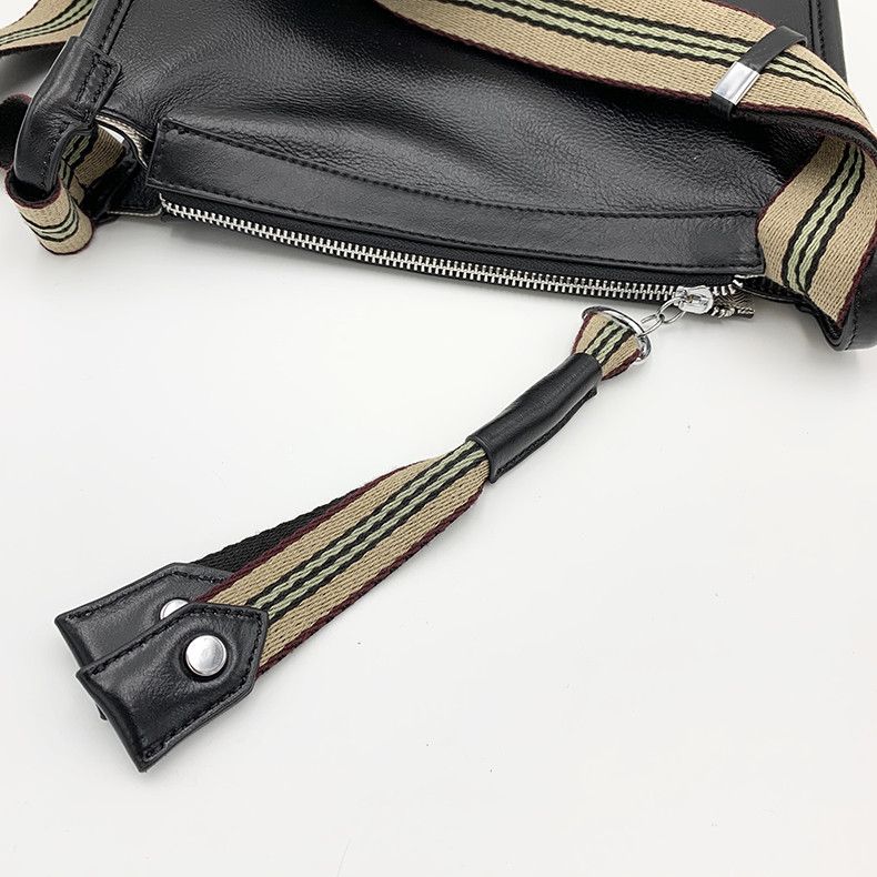 Cow Split Leather Crossbody Bag For Bucket Hobo Shoulder Messenger Purse