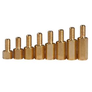 China Grade4 Hexagon brass column nuts Male Female Thread Hex Nut Bolt Support Column Pillar Spacer PCB Standoff on sale