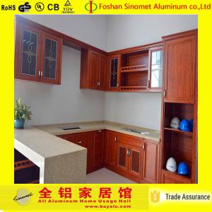 Wholesale Home Used Aluminum Extrusion Profiles Kitchen Cabinets Craigslist from china suppliers