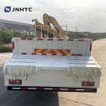 New Or Used Truck Mounted Crane HOWO Cargo Tow Crane Truck with Ladder 10 Tons