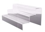 3 Tier Acrylic Display Rack , Acrylic Counter Display Stands Good Chemical