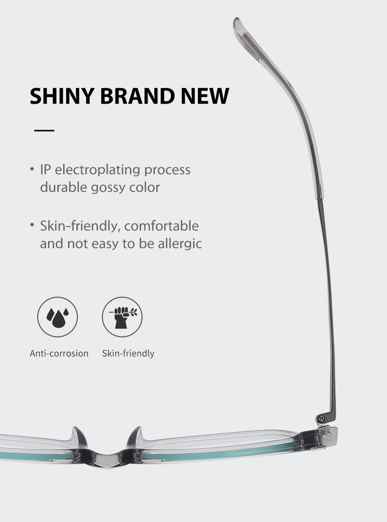 TR+ Titanium Alloy Combination Glasses For Men And Women 4 Colors