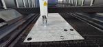 Laser Cut Stainless Steel Sheet Plate 310S 180mm HL Mirror