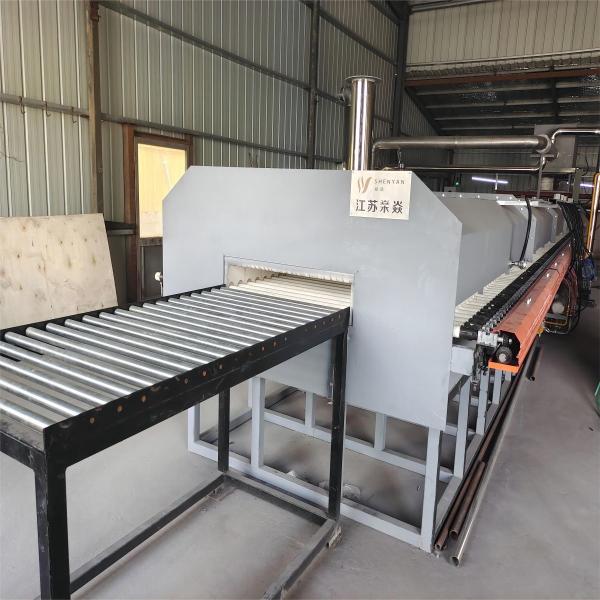 High Temperature Roller Hearth Kiln Heat Treatment Continuous High Purity