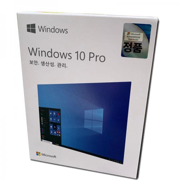 Quality Microsoft Windows 10 Pro Professional 64 Bit DVD+ COA License Key Korean package for sale