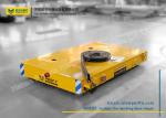 Armored Line Powered Workshop Rail Transfer Cart / Industrial Material Handling