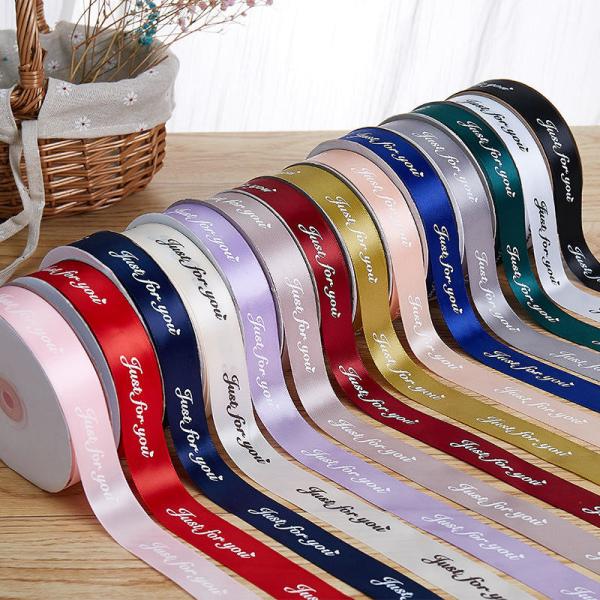 Luxury Roll Gifts Tapes And Webbing Wholesale Custom Satin Ribbons With