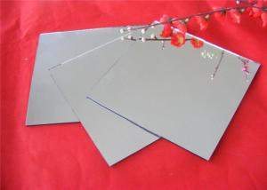 Wholesale Tempered Silver Mirror Sheet , Flat Shape Decorative Mirror Glass For Furniture from china suppliers