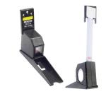 2m White Black Wall Mounted Height Measuring Tape Retractable For Kid Adult