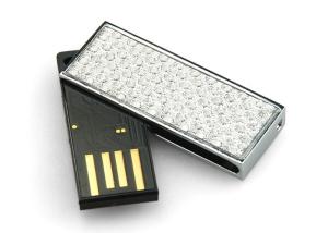 Wholesale Silvery 64g 3.0 Metal Usb Key With Color Printing / Engraved Logo from china suppliers