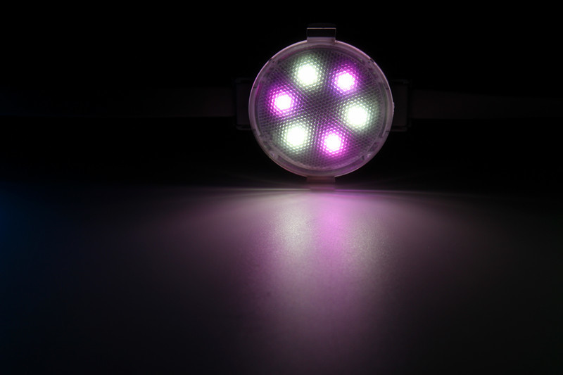 120° Angle PC Shell 1W 12V 40mm IP65 RGBW LED Pixel