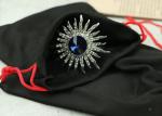 Embossing Printing Microfiber Eyeglass Drawstring Bags Washable Reusable