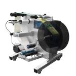 Semi Automatic Round Bottle Sticker Labeling Machine With Touch Screen