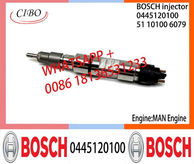 BOSCH 0445120100 51101006079 Neutral Fuel Injector Assembly 0445120100 51101006079 For MAN Engine