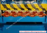 Metal Roof Glazed Tile Roll Forming Machine , Roof Tile Manufacturing Machine