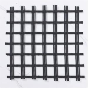 Wholesale 12.7*12.7mm 25.4*25.4mm Mesh Size Bitumen Coated Fiberglass Geogrid for Asphalt Road from china suppliers