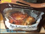 Food Grade Anti Fog Material Resealabele Plastic Hot Chicken Bag, Fresh Chicken