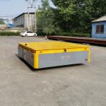 Hydraulic Lift 10 Tons Electric Flat Cart To Move Heavy Steel Structures
