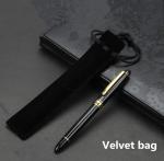 promo metal bank pen,metal Gel ink roller pen with cap