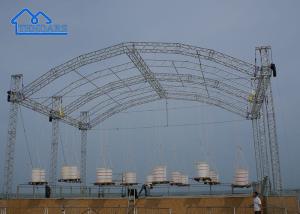 Wholesale 1m 2m 3m Length Aluminum Stage Truss For Indoor Performing Arts Hall Aluminum Roof Truss Frames from china suppliers