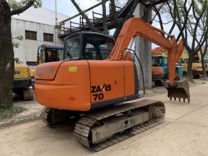 Wholesale HITACHI ZX70 Second Hand Excavators 7 Ton 0.4cbm Bucket Capacity from china suppliers