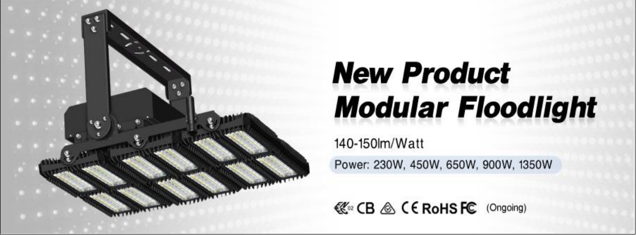 IP66 5years Warranty Adjustable High Power LED Flood Light With Long Lifetime For Sport Field High Mast