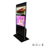 Touch Screen Digital Advertising Kiosk 55 Inch For Restaurant / Shopping Mall