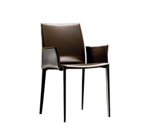 Wholesale Bontempi Linda Fiberglass Dining Chair With Futuristic Concept Armrest Designed from china suppliers