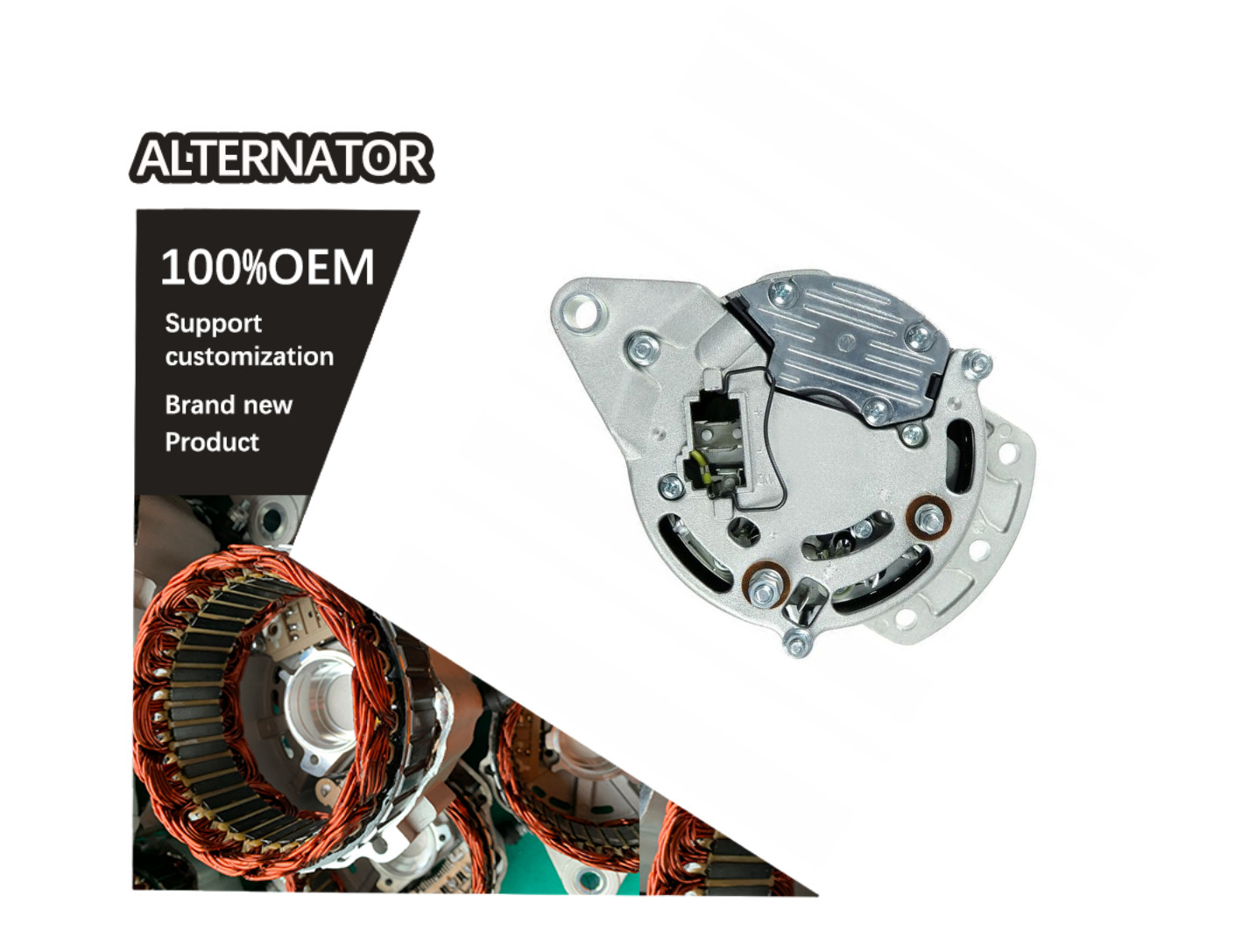 Alternator 24V 35A CA1468IR NAB901 66021174 66021168 66021174 66021174 8EL737673-001 CA1468IR F032110977
