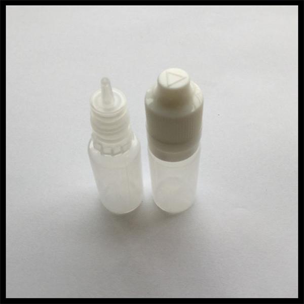 Quality Pharmaceutical Grade PE E Liquid Bottles LDPE 10ml With Tip Custom Label Printing for sale