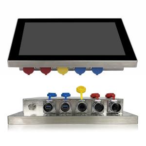 Wholesale SUS304 IP69K Waterproof HMI Panel PC 12&quot; 1280x800 Stainless Steel Panel Pc from china suppliers