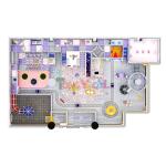 460 Squares Indoor Interactive Playground Colorful Maze Playground