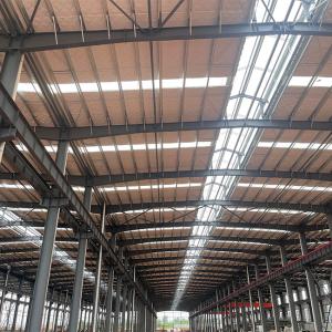 Wholesale Industrial Galvanised Structural Steel Frame Construction , Pre Engineered Building Construction from china suppliers