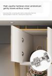 MDF Panel Bedroom Closet Furniture Almirah Cloth Combination Designs
