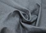 Black Stone Washed Woven Cotton Canvas Excellent Softness And Flexibility