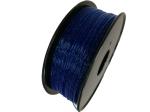Blue Color Flexible 3D Printer Filament 1.75 3.0mm Twinkling Filament 200°C -