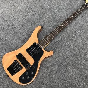 Wholesale Natural 4003 rickenback 4 string Bass Guitar,Quality assurance,Black hardware Ricken Electric Bass,free shipping from china suppliers