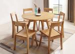NO Folded Solid Wood Frame Dining Chair for Hotel and Restaurant Vintage Nordic