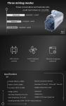 850mh/S Scrypt Litecoin Asic Miner Goldshell X5 1450W 264x200x290mm 4.6KG