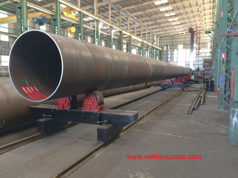CR-40 Pipe Conventional Welding Rotator With Bolt Adjustment With PU