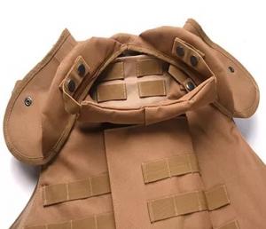 Wholesale OEM Stab And Bullet Proof Vest Concealed Khaki MOLLE System from china suppliers