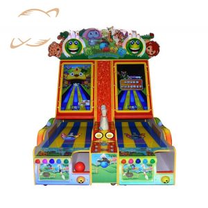 Wholesale Dreamland hot sale forest bowling arcade game machine amusement indoor simulator bowling redemption games from china suppliers