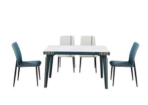 Wholesale Simple And Stylish Rock Slab Solid Wood Slate Dining Table from china suppliers