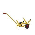 Welded 200Kg Double Wheel Barrow Trolley Metal Fab Products