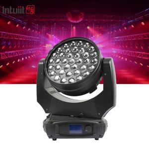 Wholesale 37x10W RGBW 4in1 Led Wash Stage Lighting DMX Professional Dj Lights 370W Zoom Moving Head Light For Party from china suppliers