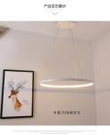BOIV2062ABC Round White Color Black Pendant Lightings And Handelier Simple