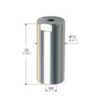 Ceiling Mounted Nickel Surface Treatment 12mm Dia Hanging Hardware YW86268