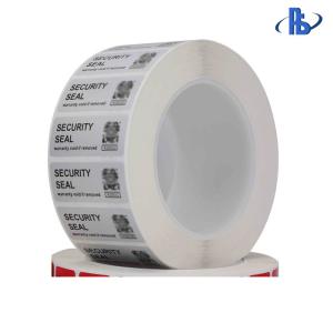 China Silver Tamper Proof Hologram Stickers , Anti Counterfeit Security Seal Labels on sale